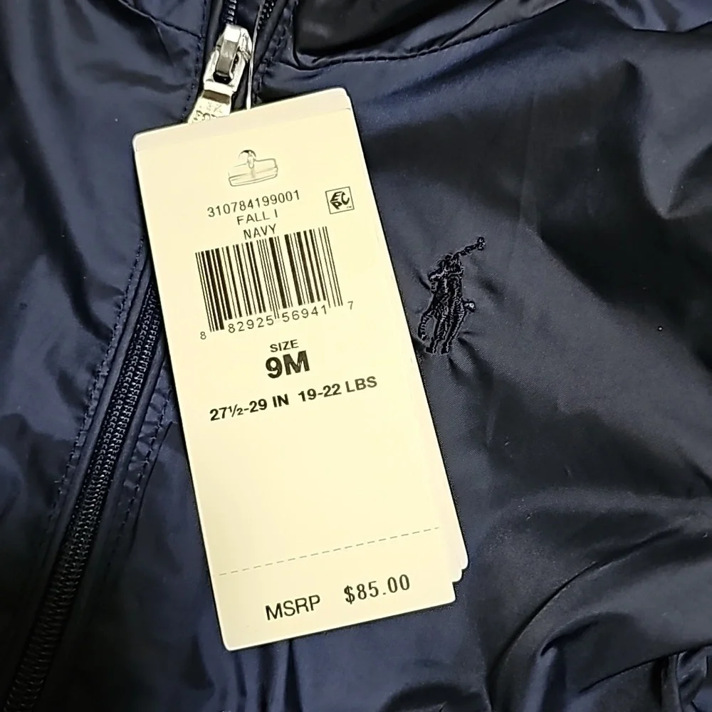 Ralph Lauren Baby Peplum Windbreaker